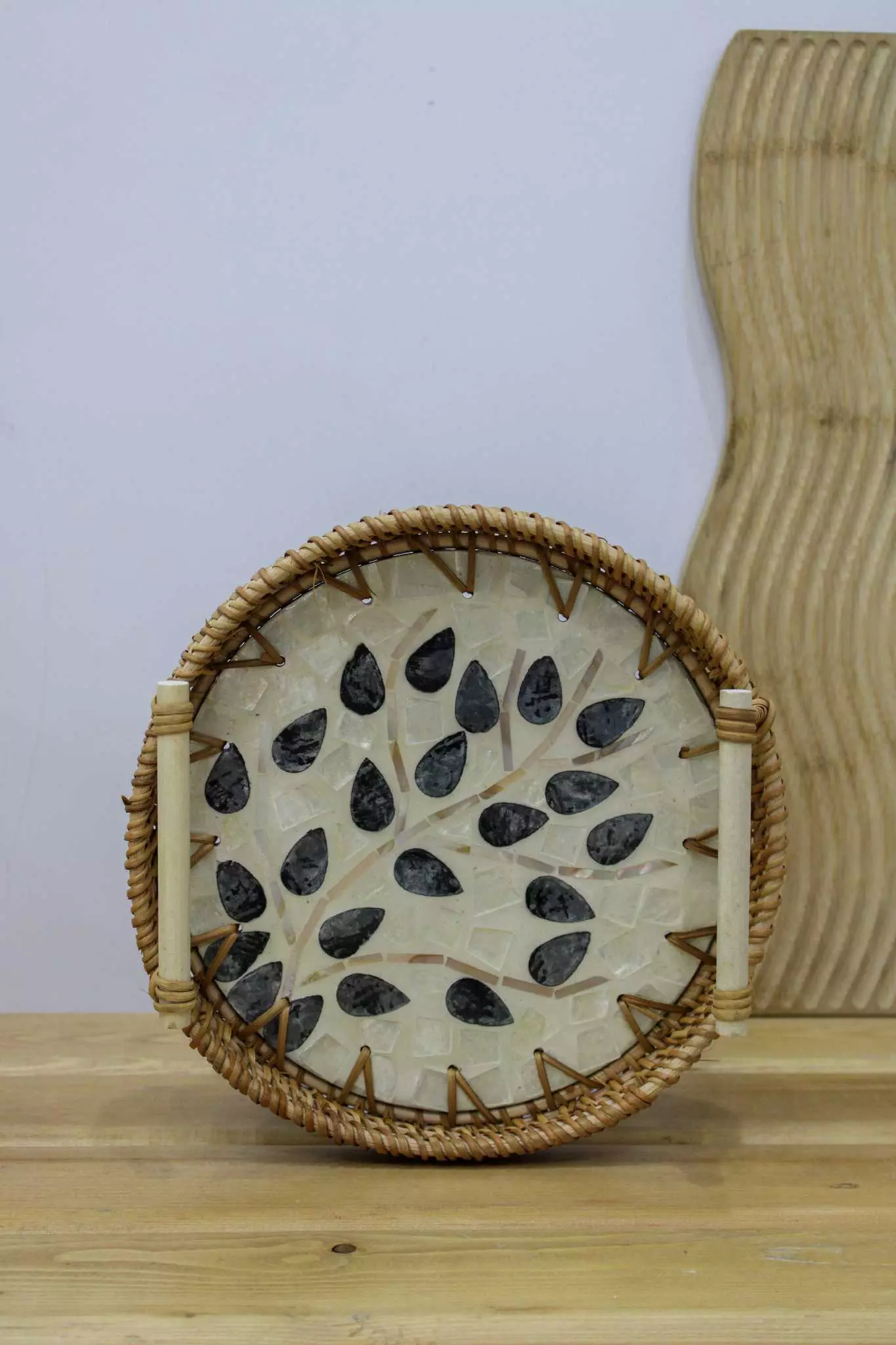 سینی مراکشی دسته دار کوچک